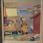 191 3187 Oljemålning 